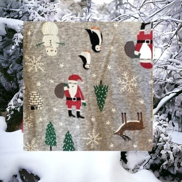 Carter's Christmas Cotton Pajama Top - Picture 4 of 5
